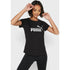 T-shirt nera Puma Essentials Metallic Tee, Abbigliamento Sport, SKU a712000035, Immagine 0